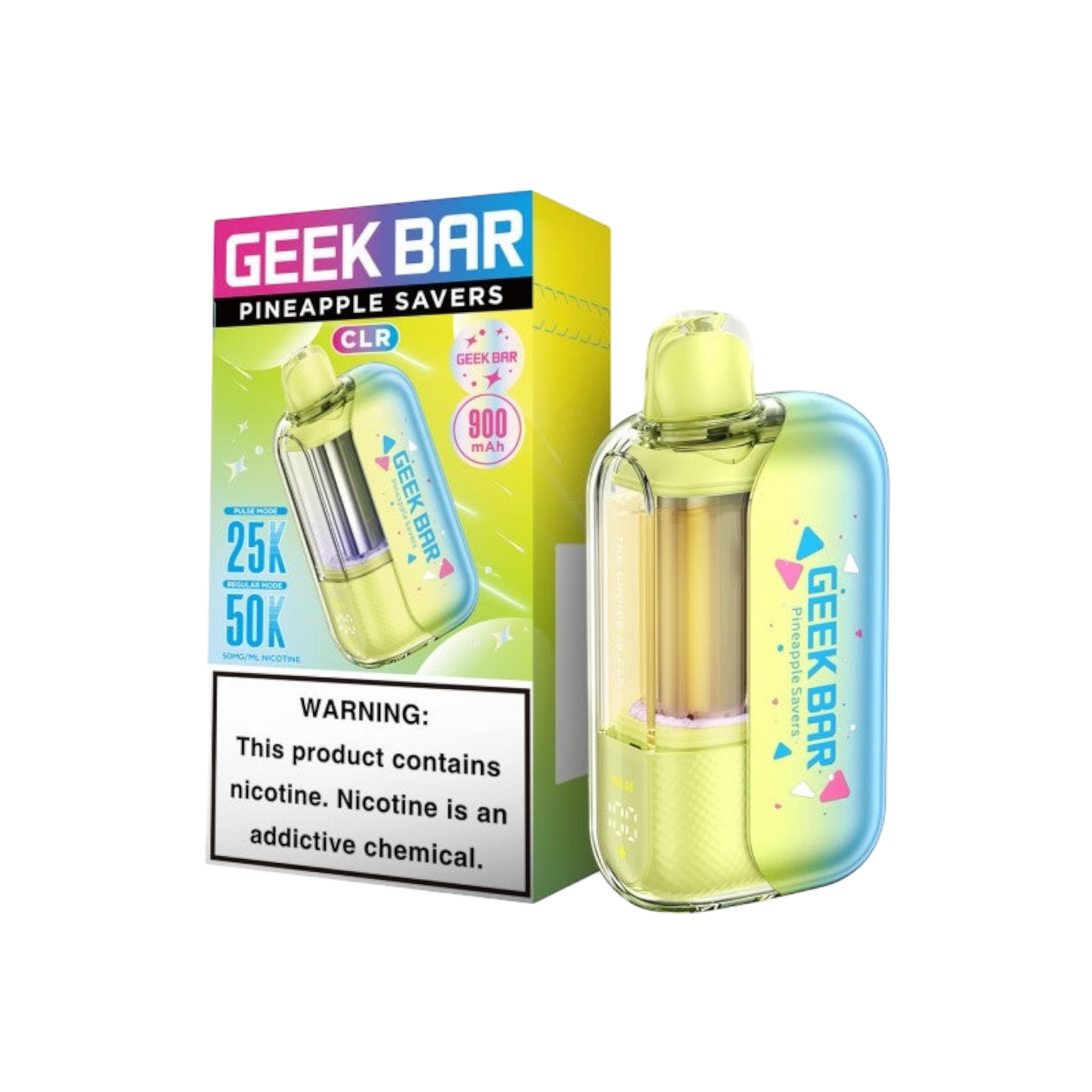 Geek Bar CLR Disposable Vape - 50,000 Puffs