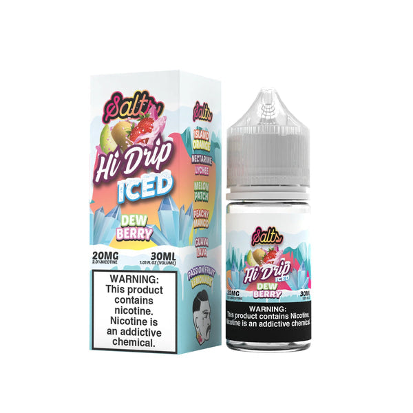 Hi Drip Salt Iced Nicotine E-Juice - 30ml