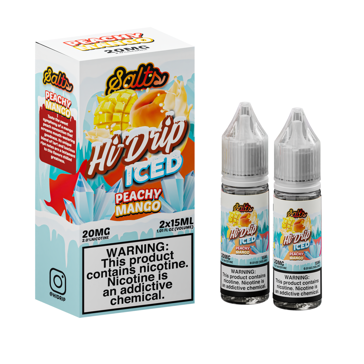 Hi Drip Salt Iced Nicotine E-Juice - 30ml