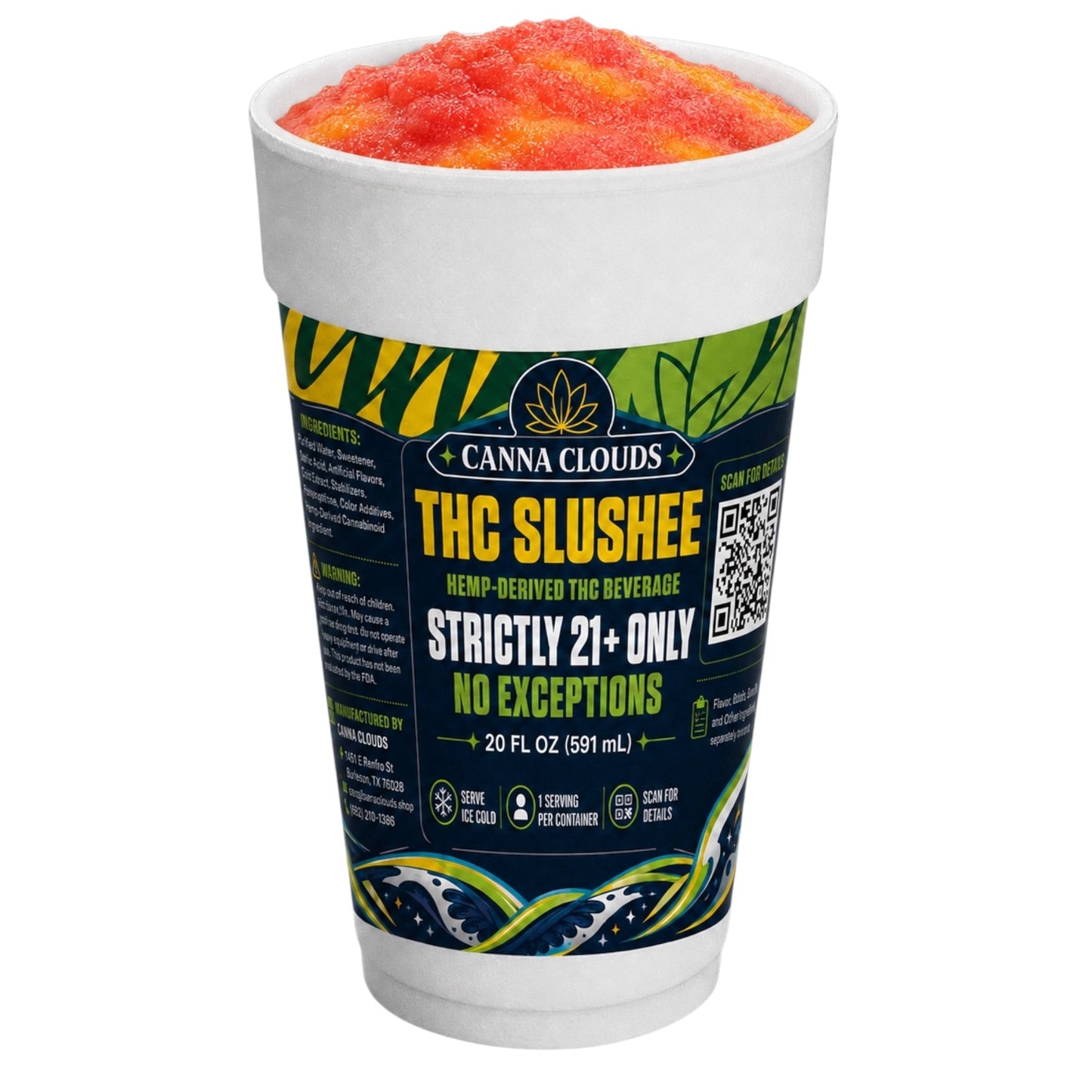 Canna Clouds D9 Slushies
