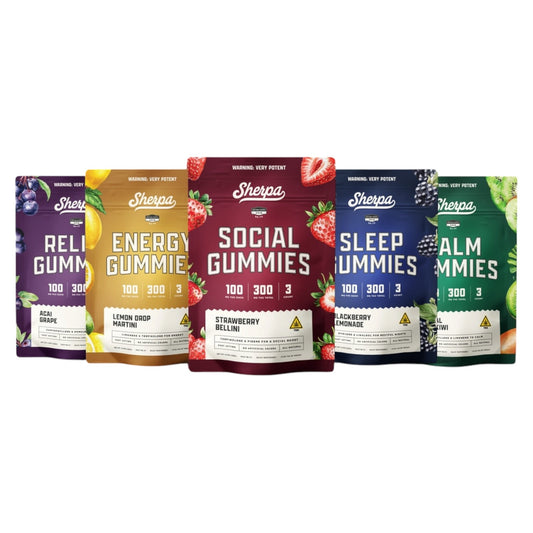 Sherpa Fast Acting THC Gummies