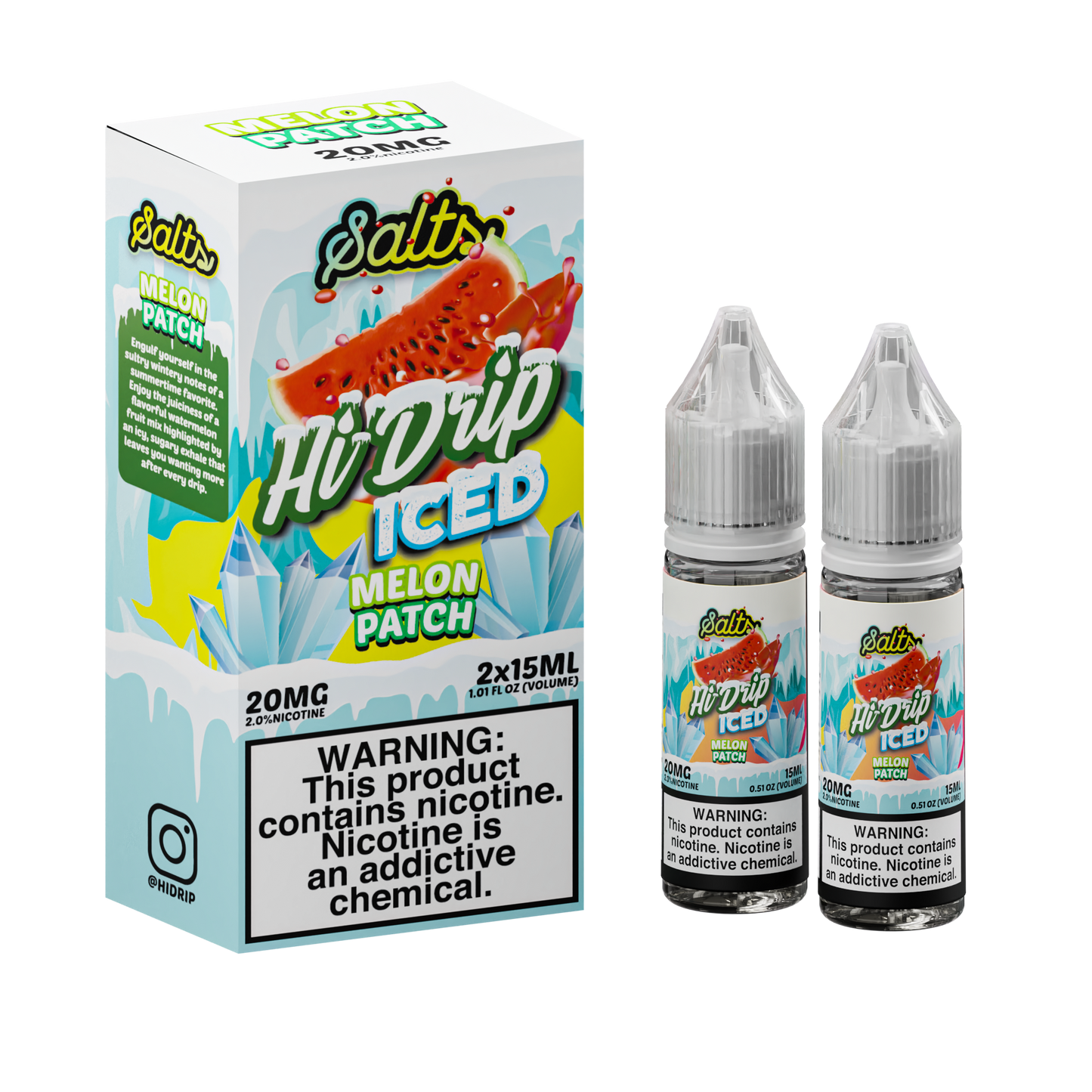 Hi Drip Salt Iced Nicotine E-Juice - 30ml