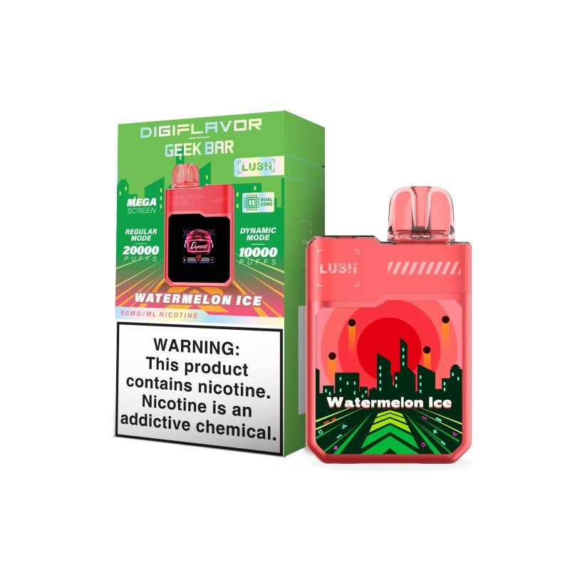 Geek Bar Digiflavor Lush Disposable Vape - 20,000 Puffs