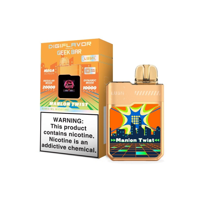 Geek Bar Digiflavor Lush Disposable Vape - 20,000 Puffs