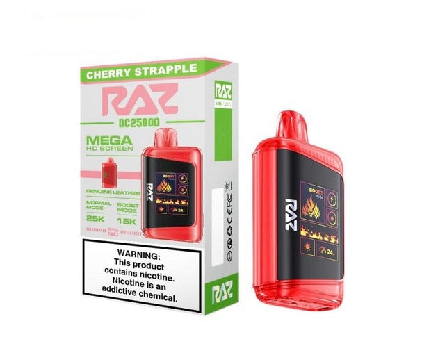 Raz DC25000 Mega HD Screen Disposable Vape - 25,000 Puffs