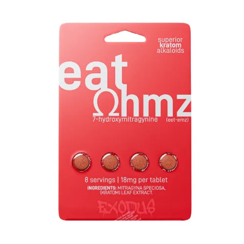 Eat Ohmz Kratom 7-Hydroxymitragynine Extract Tablets