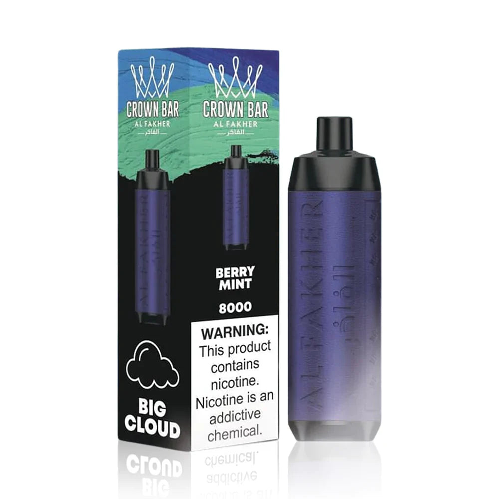 Al Fakher Crown Bar Disposable Vape - 8,000 Puffs