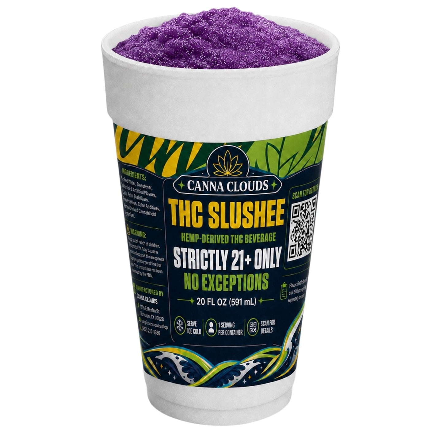 Canna Clouds D9 Slushies