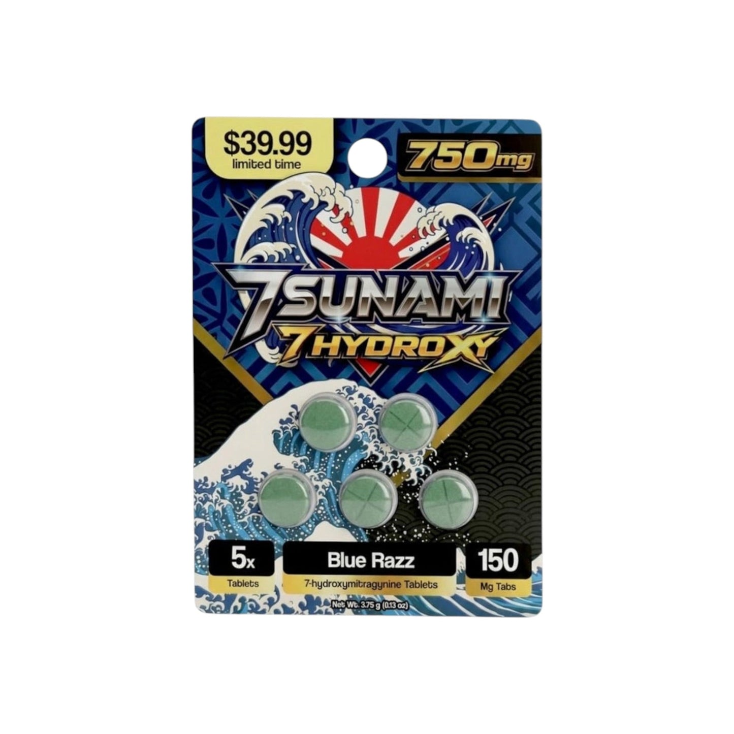 7sunami 7Hydroxy Tablets - 750mg