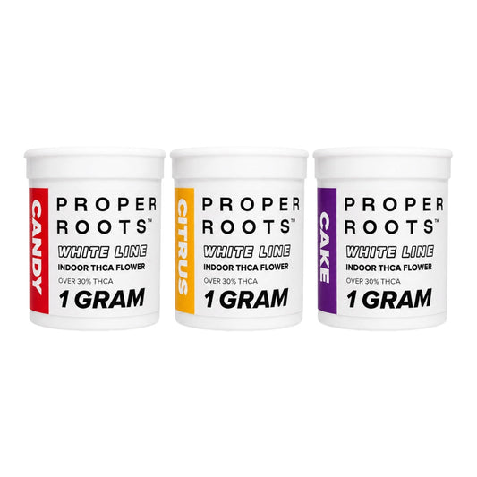 Proper Roots White Line Indoor THC-A Flower