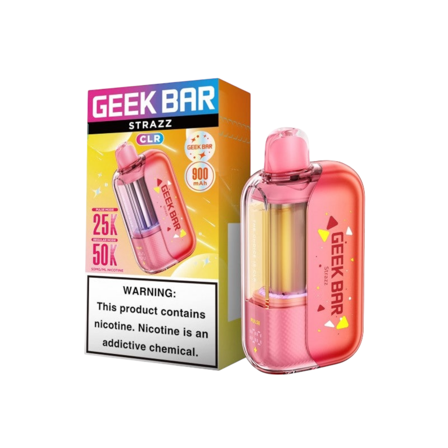 Geek Bar CLR Disposable Vape - 50,000 Puffs