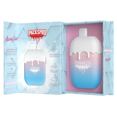 Packs Packspods Disposable - 5,000 Puffs