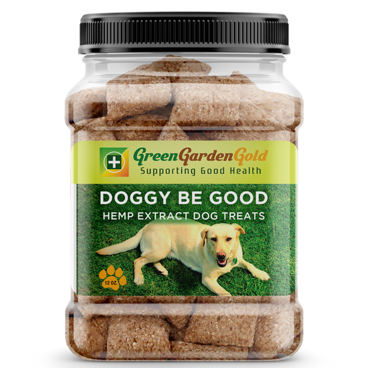 Green Garden Gold Doggy Be Good Hemp Extract Dog Treats
