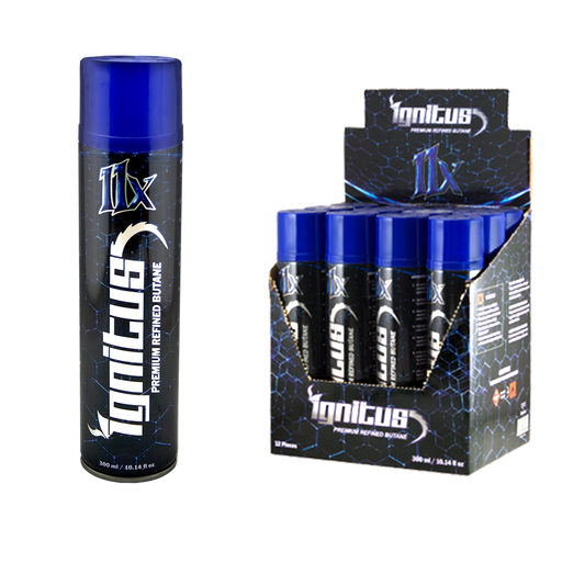 Ignitus 11x Premium Butane Refined – 300ml