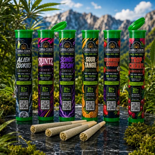 Canna Clouds THC-A Pre-Rolls - 3g
