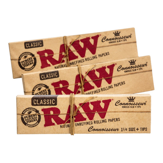RAW Connoisseur Papers + Tips
