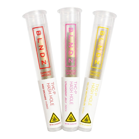 Blendz Diamond Infused THC-P Hash Hole Pre-Rolls - 2g