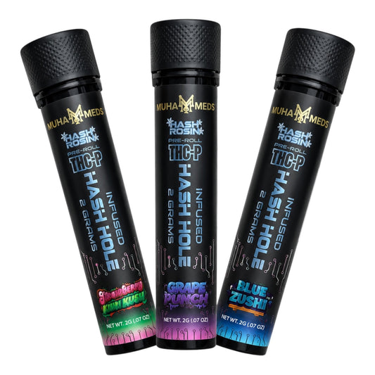 Muha Meds THC-P Infused Hash Hole Pre-Rolls - 2g