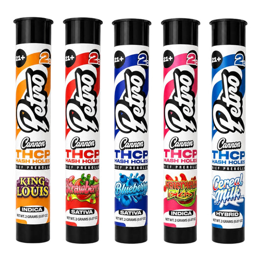Petro THC-P Hash Hole Kief Pre-Rolls - 2g