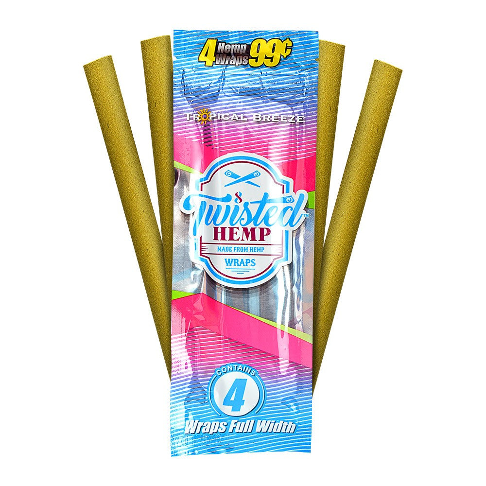 Twisted Hemp Wraps Full Width