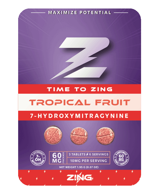 Zing 7-Hydroxymitragynine Tablets