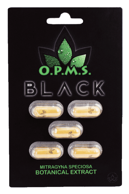 OPMS Kratom Mitragyna Speciosa Botanical Extract Capsules