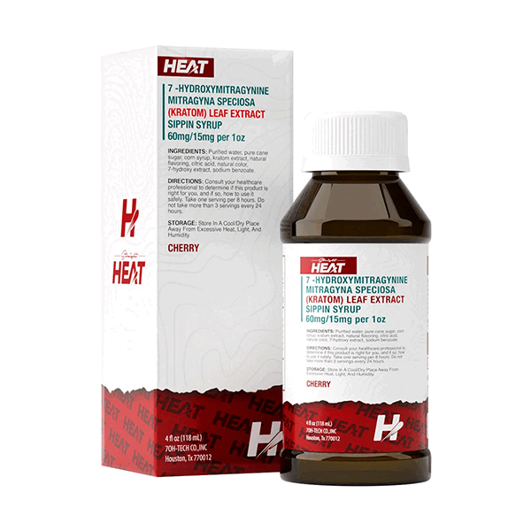 Straight Heat 7OH Sippin Syrup - 4oz