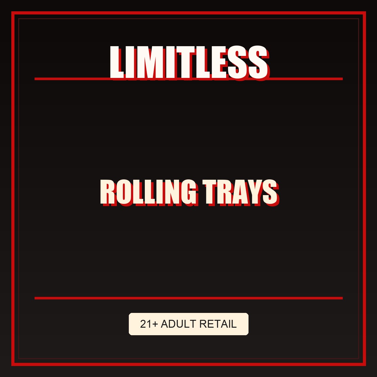 Limitless Rolling Trays collection